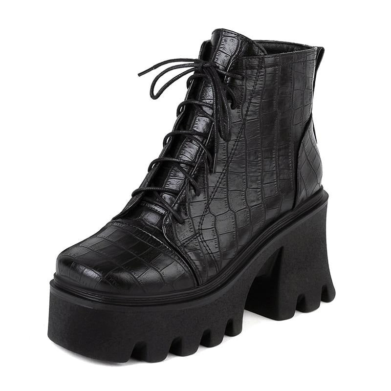 Bota Feminina de Couro Vanessa