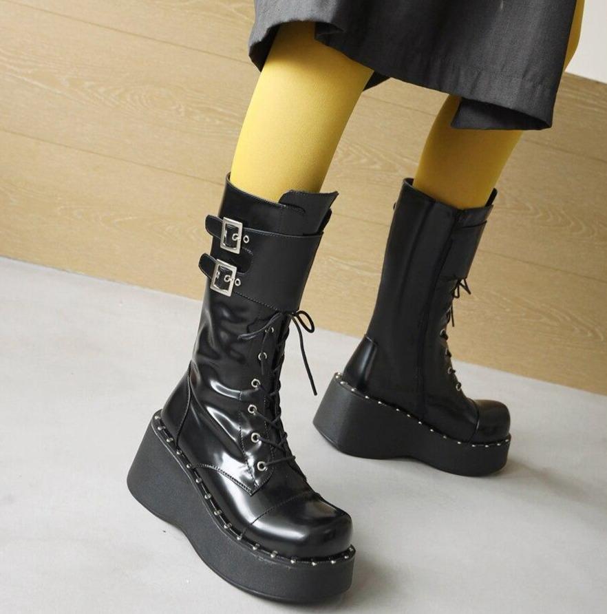 Bota Feminina Cano Médio Gia