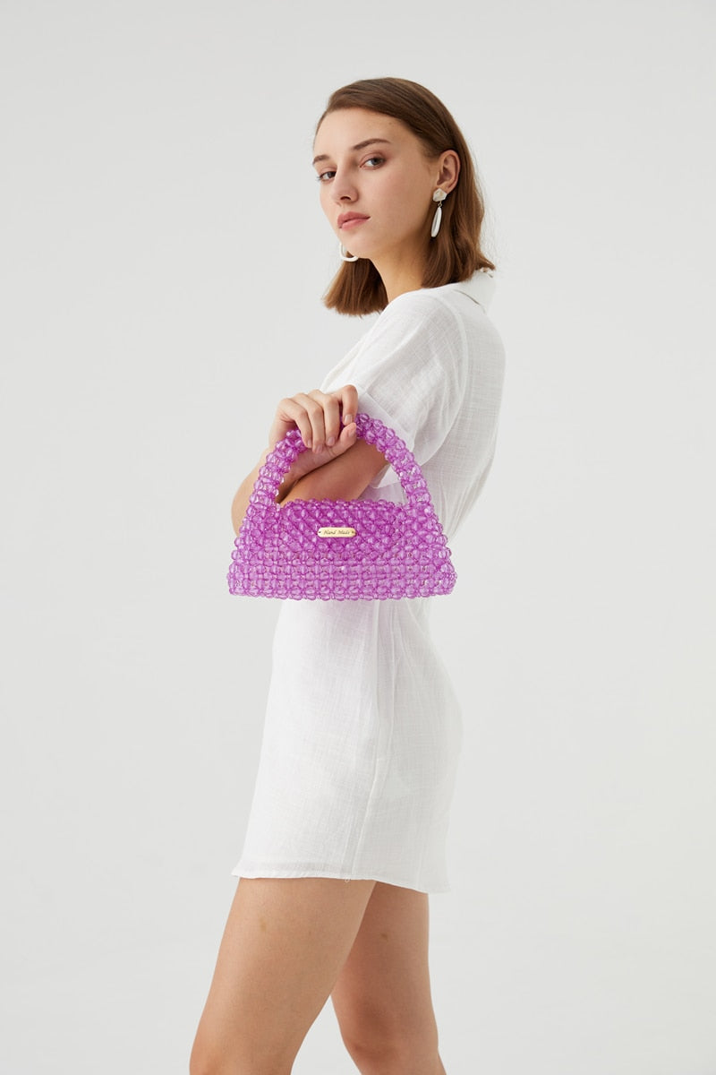 Bolsa Feminina Pearl Bead