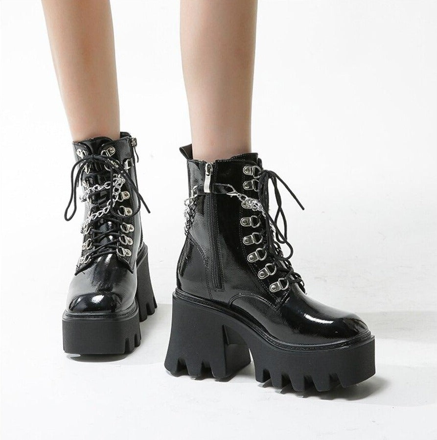 Bota Feminina Coturno Mya