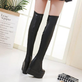 Bota Feminina Plataforma Stellar