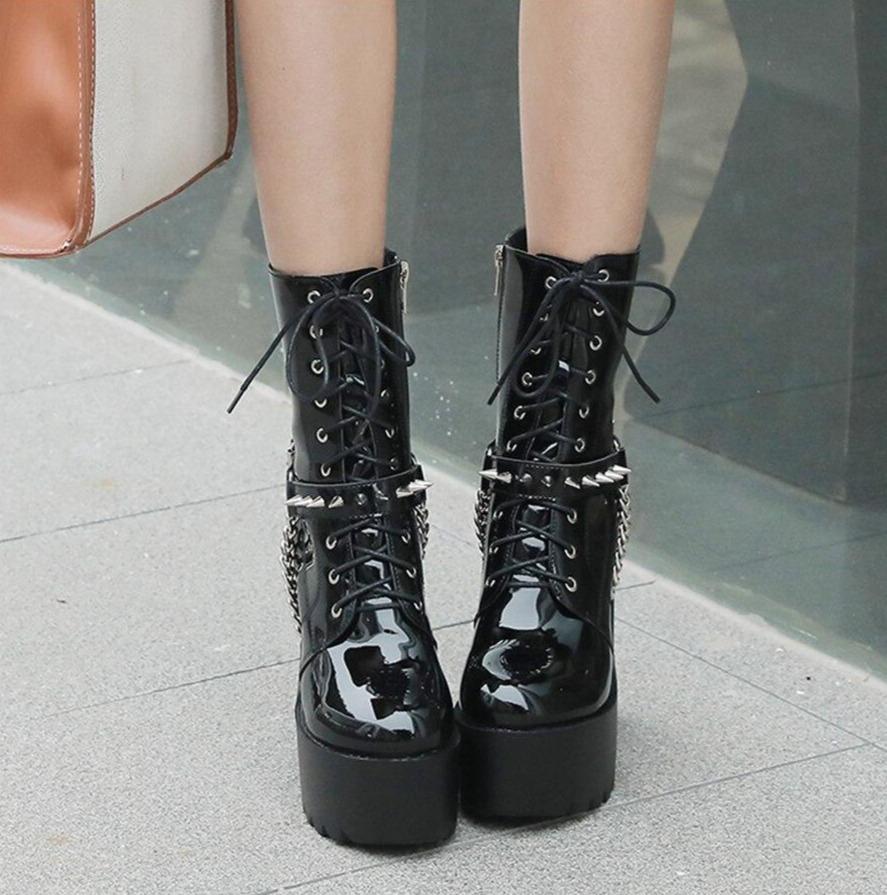 Bota Feminina Plataforma Viper