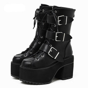 Bota Feminina Plataforma Alice