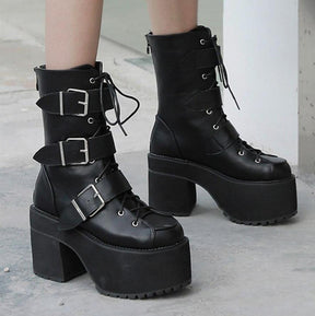 Bota Feminina Plataforma Alice