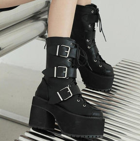 Bota Feminina Plataforma Alice