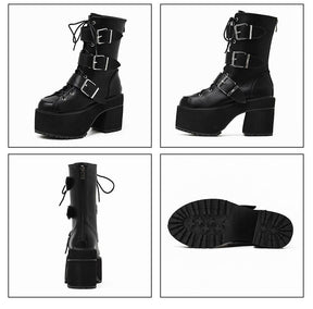 Bota Feminina Plataforma Alice