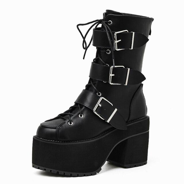 Bota Feminina Plataforma Alice