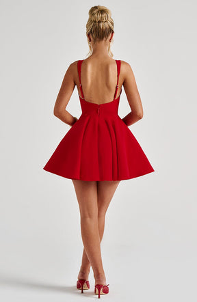 Vestido laço vermelho