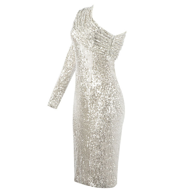 Vestido Curto Isadora Paetê