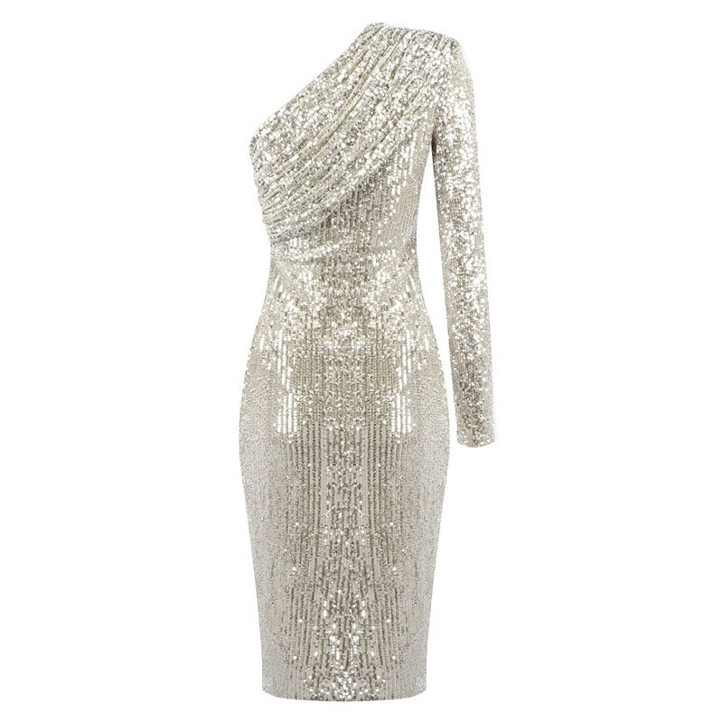 Vestido Curto Isadora Paetê