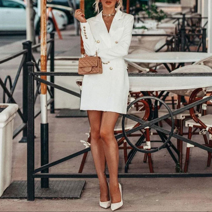 Vestido Blazer Midi