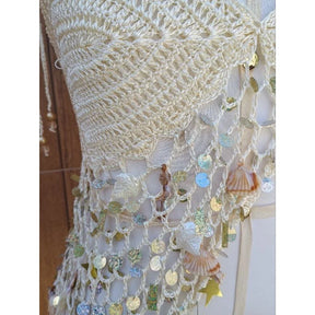 Top Sereia Crochet