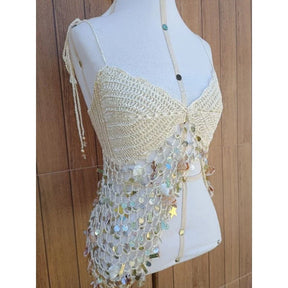 Top Sereia Crochet